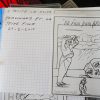 Adami | Fragonard et la Jeune Fille, disegno preparatorio opera d'arte
